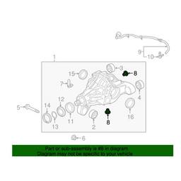 Drain Plug - Front Differential